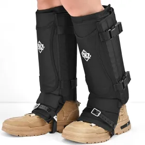 Snake Gaiters Durable Waterproof Snake Chaps Lower Legs Protection,Snake Guards with Adjustable Size for Men & Women,Used for Hunting,Hiking and Farm Work