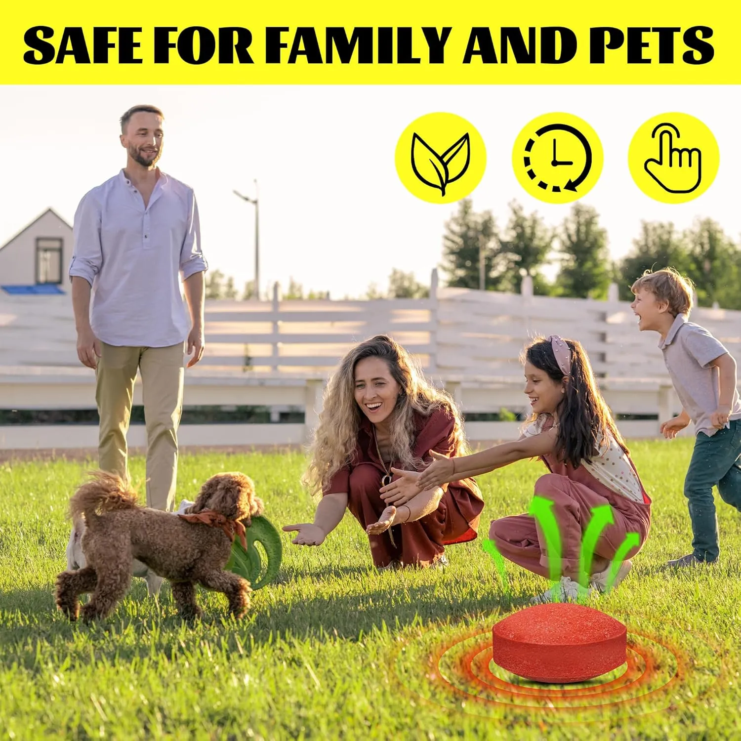 Snake Repellent Balls for Yard - Powerful Outdoor Protection | Pet & Child Safe | Natural Snake Deterrent for Home, Garden, Camping | Targets Copperhead & Rattlesnakes