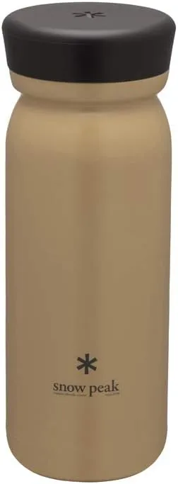 Snow Peak Milk 500ml Bottle, Sand, One Size