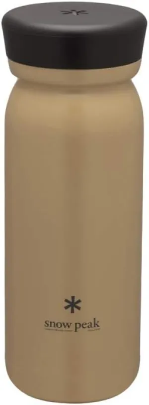 Snow Peak Milk 500ml Bottle, Sand, One Size