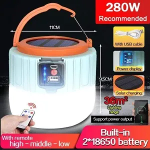 Solar LED Lanterns Emergency Lights