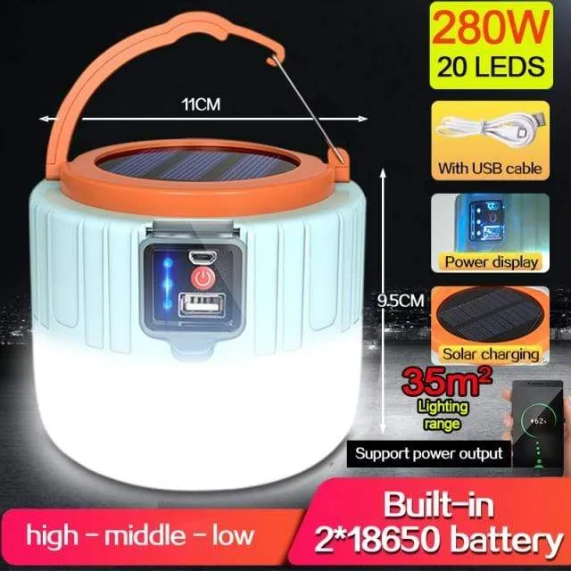 Solar LED Lanterns Emergency Lights