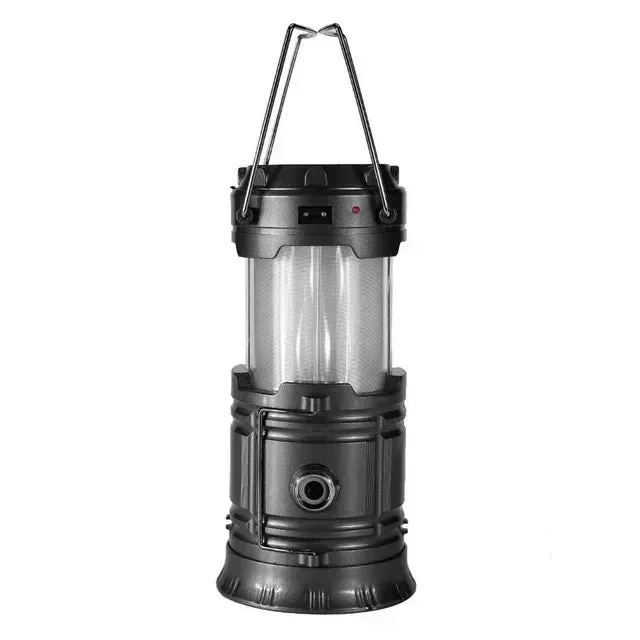 Solar LED Portable Lantern Torch Lamp Multi-function Outdoor Solar Waterproof Camping Emergency Tent Lamp for Outdoor Lighting