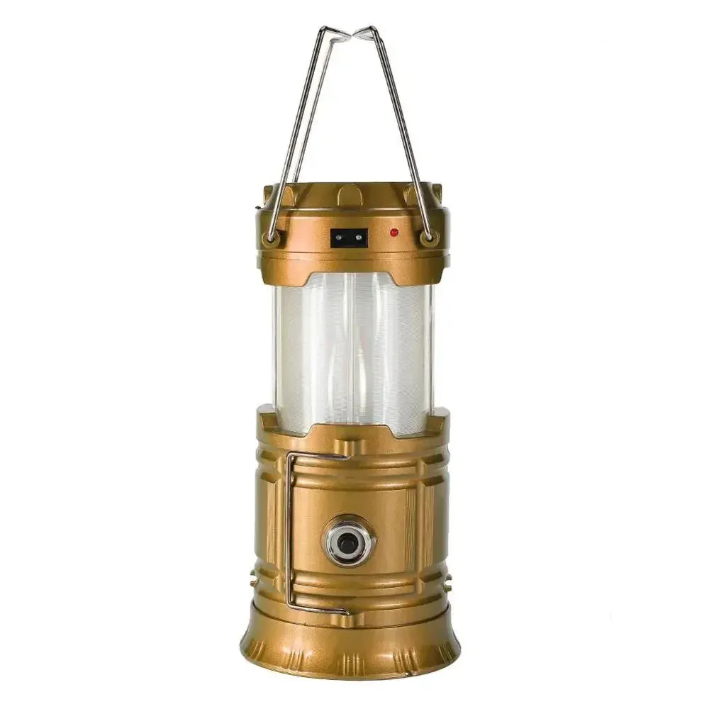 Solar LED Portable Lantern Torch Lamp Multi-function Outdoor Solar Waterproof Camping Emergency Tent Lamp for Outdoor Lighting
