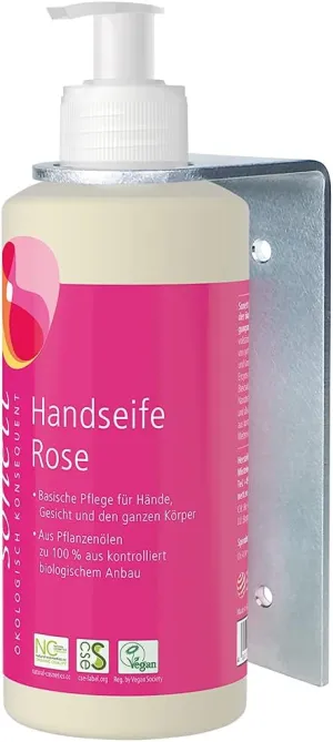 Sonett Stainless Steel Wall Holder for 300ml Dispenser 170g