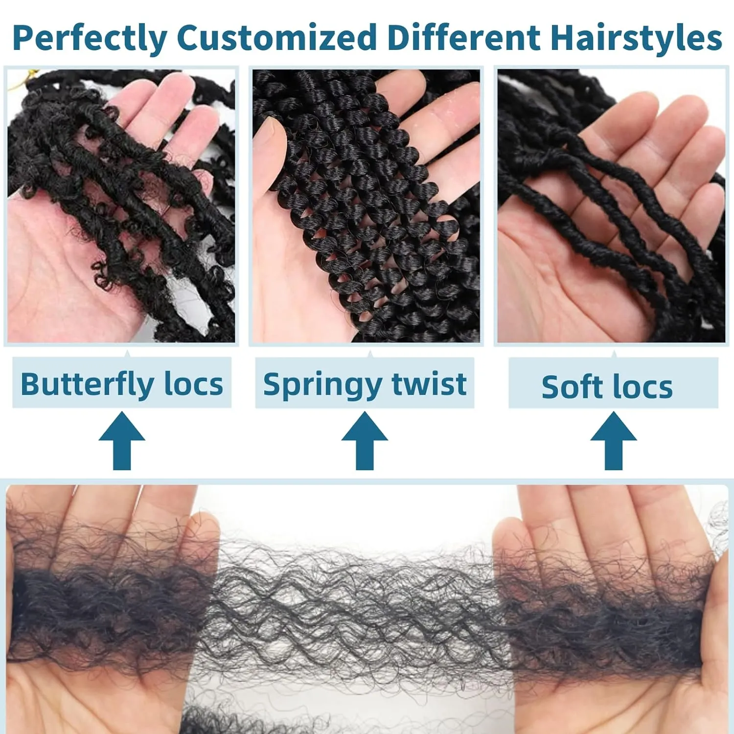 Springy Afro Twist Hair 24 Inch 8 Packs Marley Hair Pre-fluffed Spring Twist Hair Twisted Up Kinky Twist Cuban Twist Crochet Hair Pre-separated Braiding Hair For Black Women (24inch, 4#)