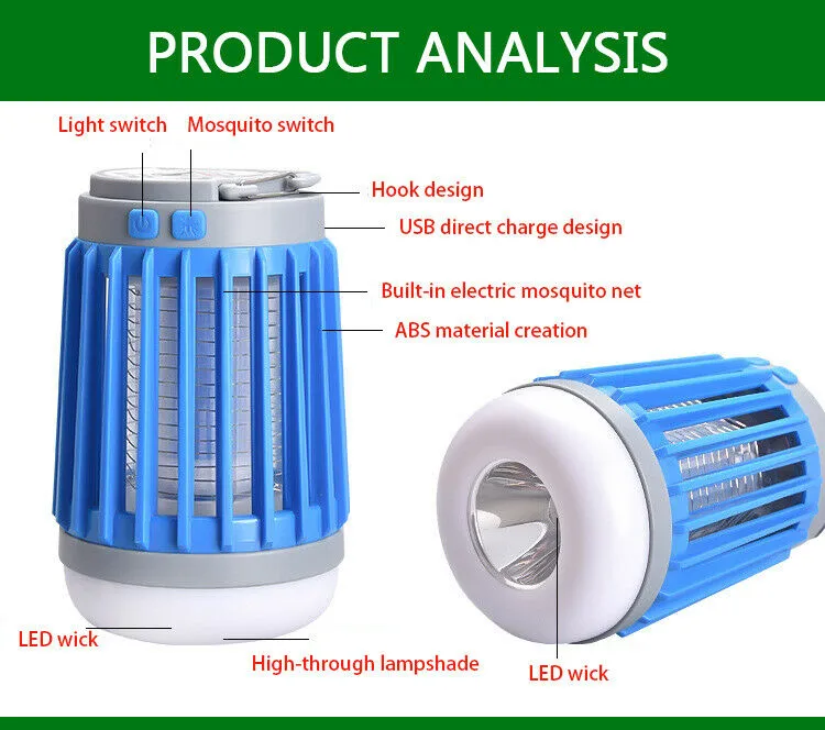 SquitoZapper™ Outdoor Insect Pest Zapper And Lamp