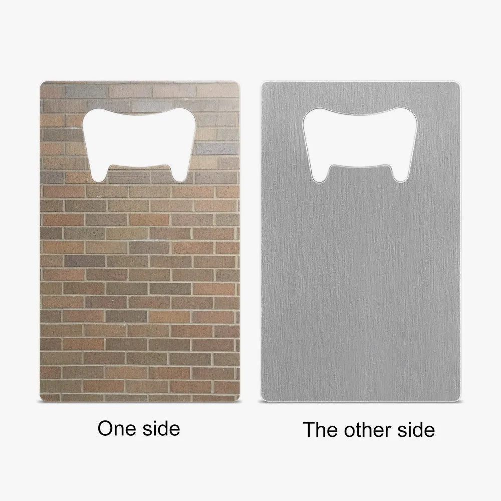 Stainless Steel Brick Bottle Opener
