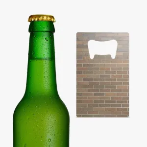 Stainless Steel Brick Bottle Opener
