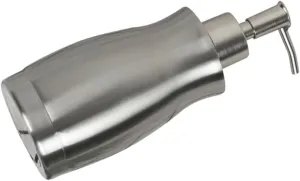 Stainless Steel Refillable Shampoo Bottle Pump Type Soap Dispenser for Bathroom Shower Gel Hand Soap for Home Hotel and Salon Use