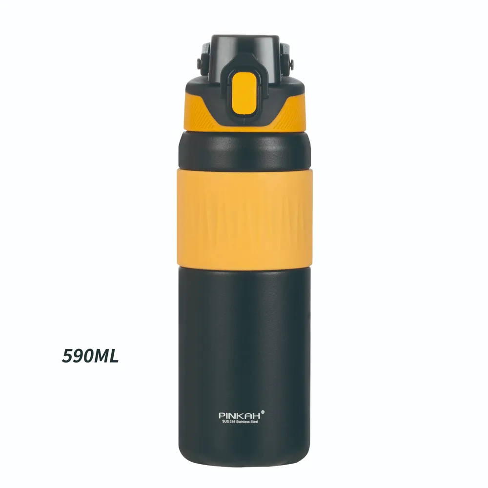 Stainless steel sipper water-bottle.(590mL,450mL).