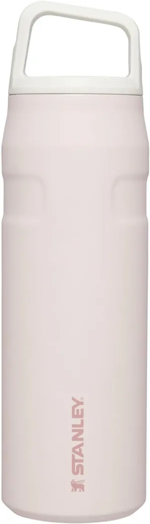 Stanley IceFlow Cap and Carry Water Bottle | Wide Mouth Twist Lid | Lightweight & Leakproof for Travel & Sports | Insulated Stainless Steel | BPA-Free
