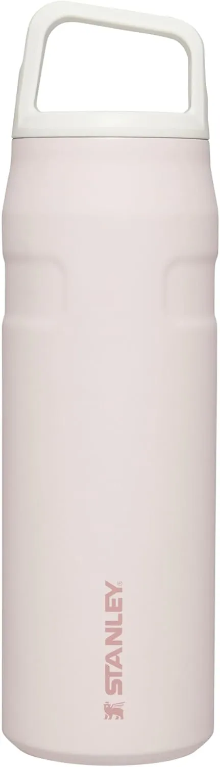 Stanley IceFlow Cap and Carry Water Bottle | Wide Mouth Twist Lid | Lightweight & Leakproof for Travel & Sports | Insulated Stainless Steel | BPA-Free