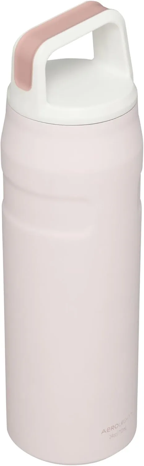 Stanley IceFlow Cap and Carry Water Bottle | Wide Mouth Twist Lid | Lightweight & Leakproof for Travel & Sports | Insulated Stainless Steel | BPA-Free