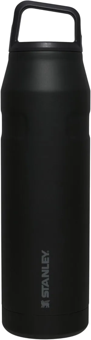 Stanley IceFlow Cap and Carry Water Bottle | Wide Mouth Twist Lid | Lightweight & Leakproof for Travel & Sports | Insulated Stainless Steel | BPA-Free