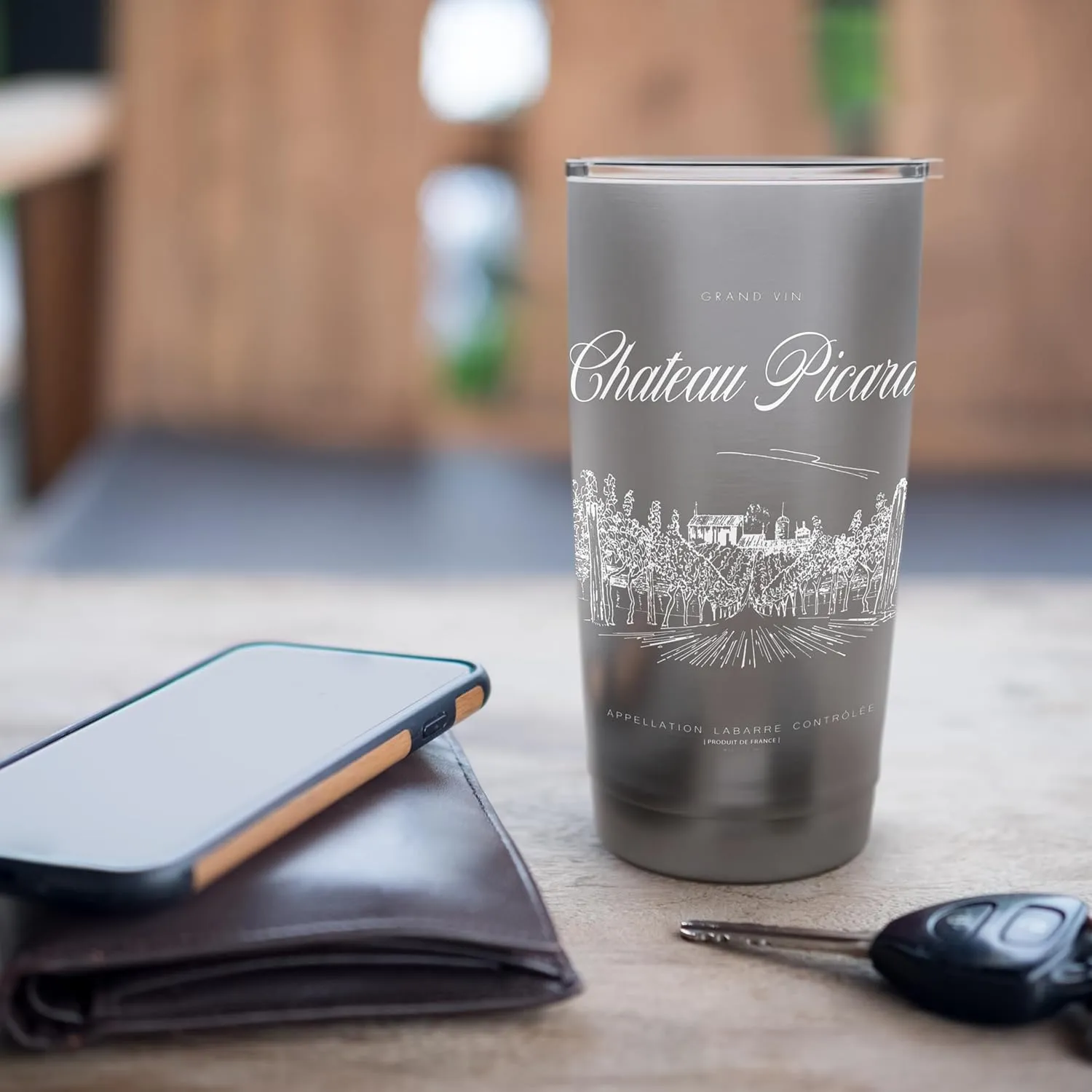 Star Trek: Picard Chateau Picard Stainless Steel Insulated Tumbler