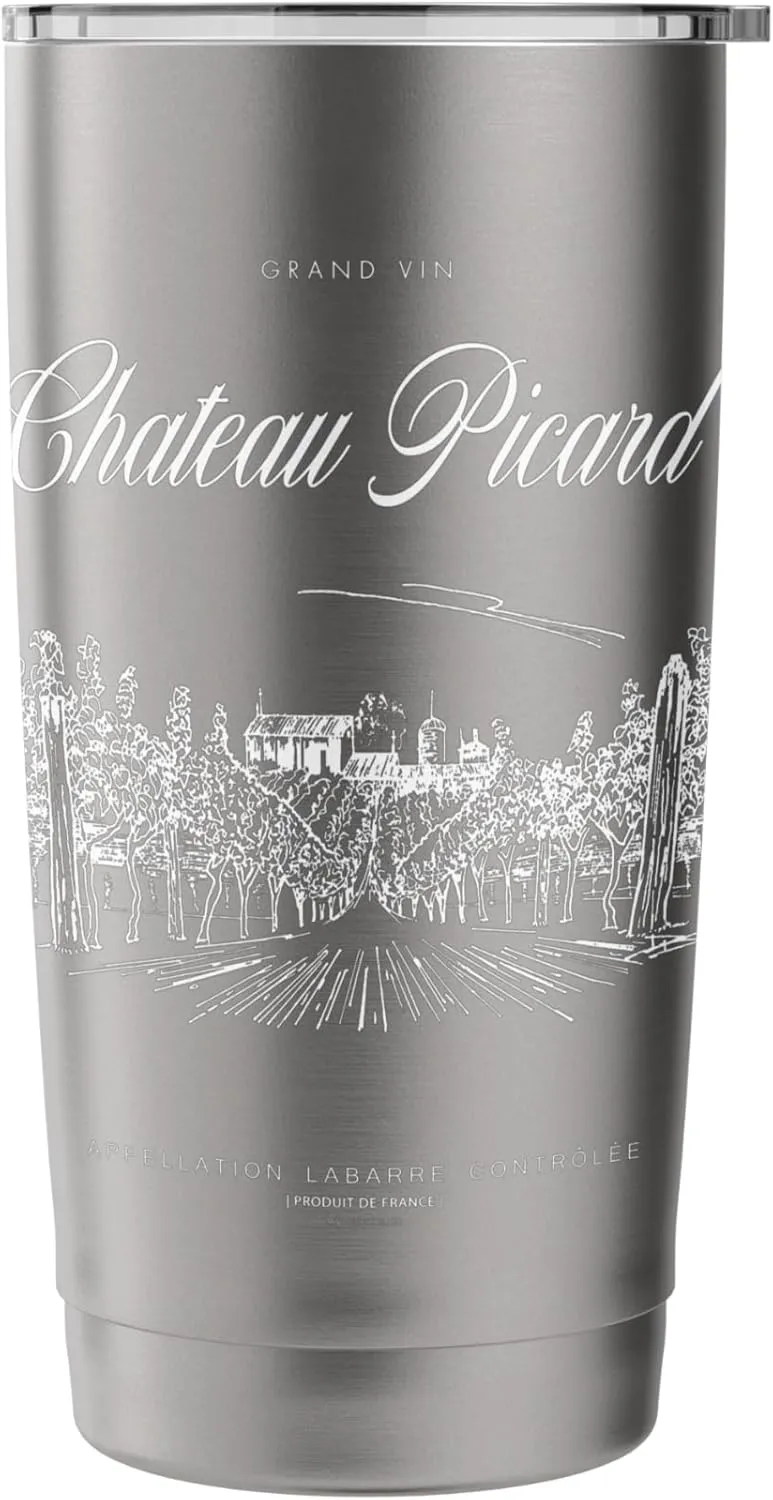 Star Trek: Picard Chateau Picard Stainless Steel Insulated Tumbler