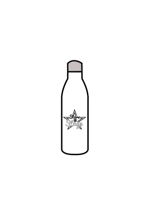 STARS OF THE STAGE - WATER BOTTLE WHITE (IN-STOCK)