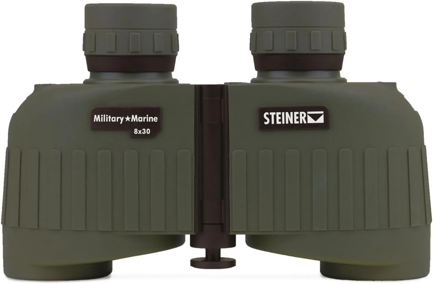Steiner Military-Marine Series Binoculars, Lightweight Tactical Precision Optics for Any Situation, Waterproof, Green, 8x30