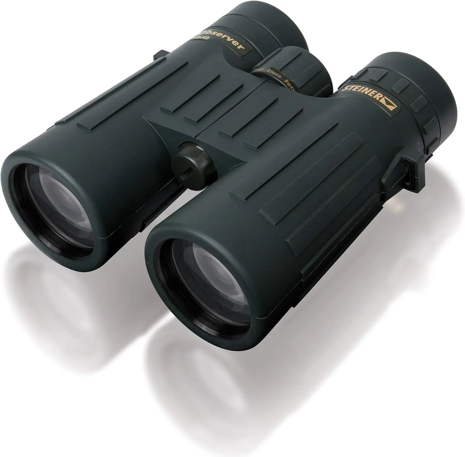 Steiner Observer 10x42 Binoculars, High Magnification, Bright and Clear Image, High Contrast, Small, Lightweight, Waterproof, for Hunting and Observation