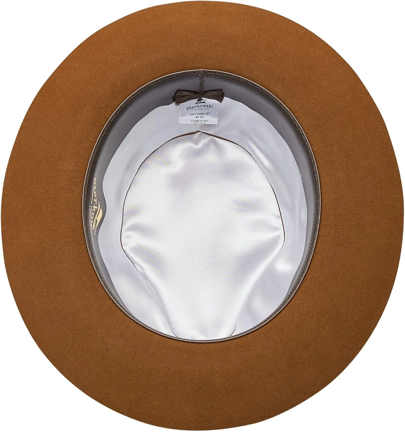 Sterkowski Mosca Rabbit Felt Wide Brim Fedora Hat