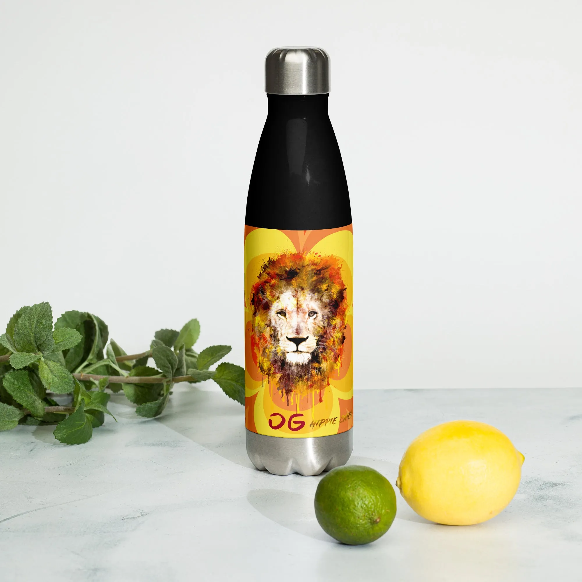 Sunny Flower 2 Stainless Steel Water Bottle