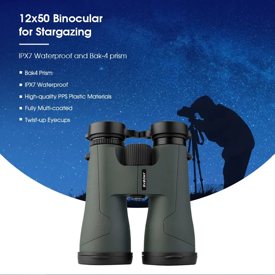SVBONY SA203 12x50 Binoculars