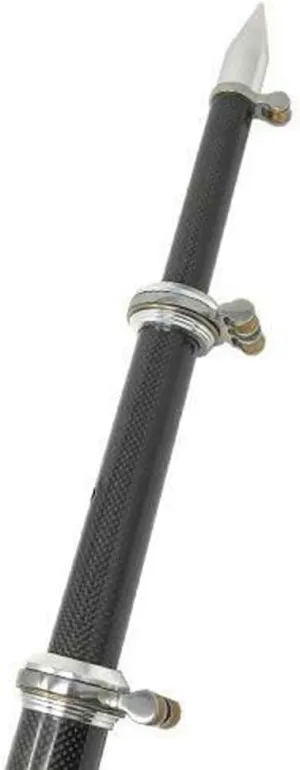 TACO Marine OT-4200CF Carbon Fiber Tele-Outrigger Pole - 1-1/2" x 20', Black