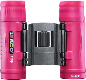 Tasco Kids Binoculars 8x21, Compact Binoculars for Kids Ages 3-12, Great for Adventures, Hiking, Camping, Travel, Bird Watching