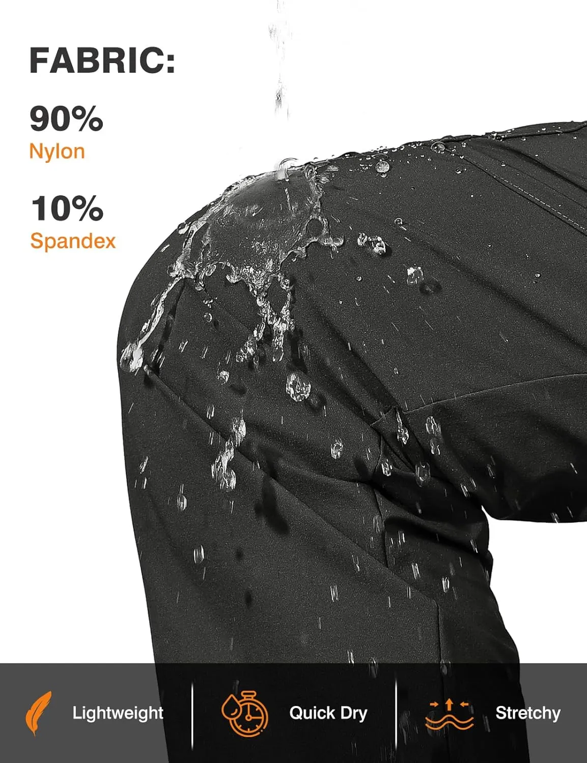 TBMPOY Women's Hiking Pants Water Resistant Lightweight Quick Dry Cargo Travel Fishing Work Camping Pant with 4 Pockets