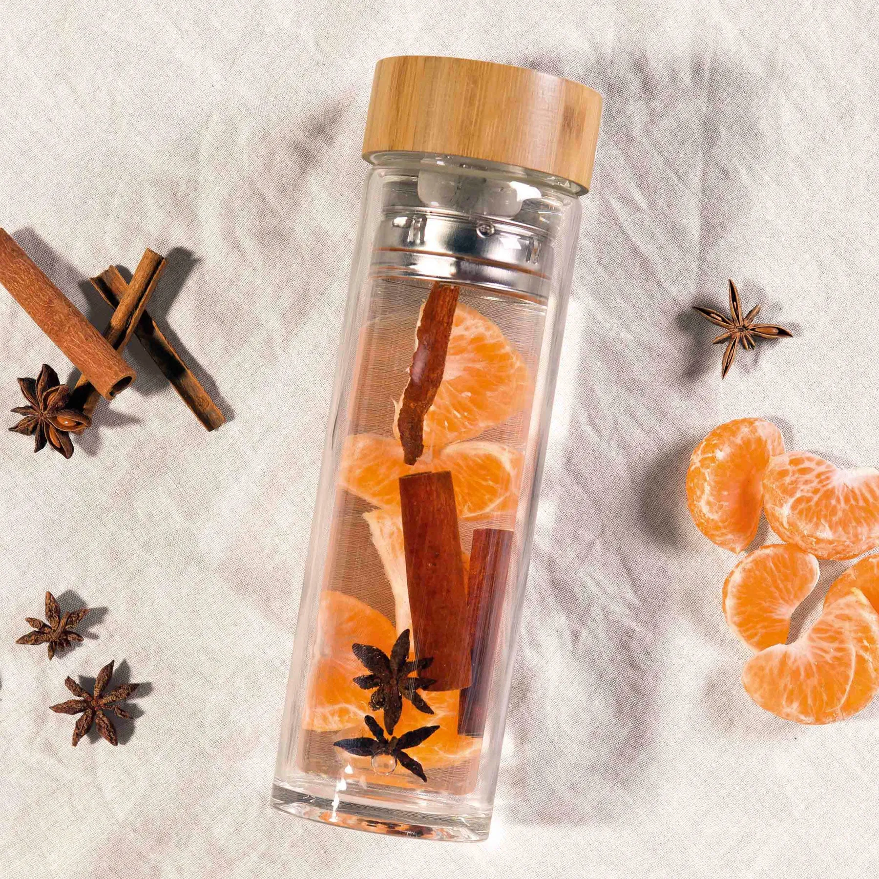 Tea & Fruit Infuser Bottle 420ml