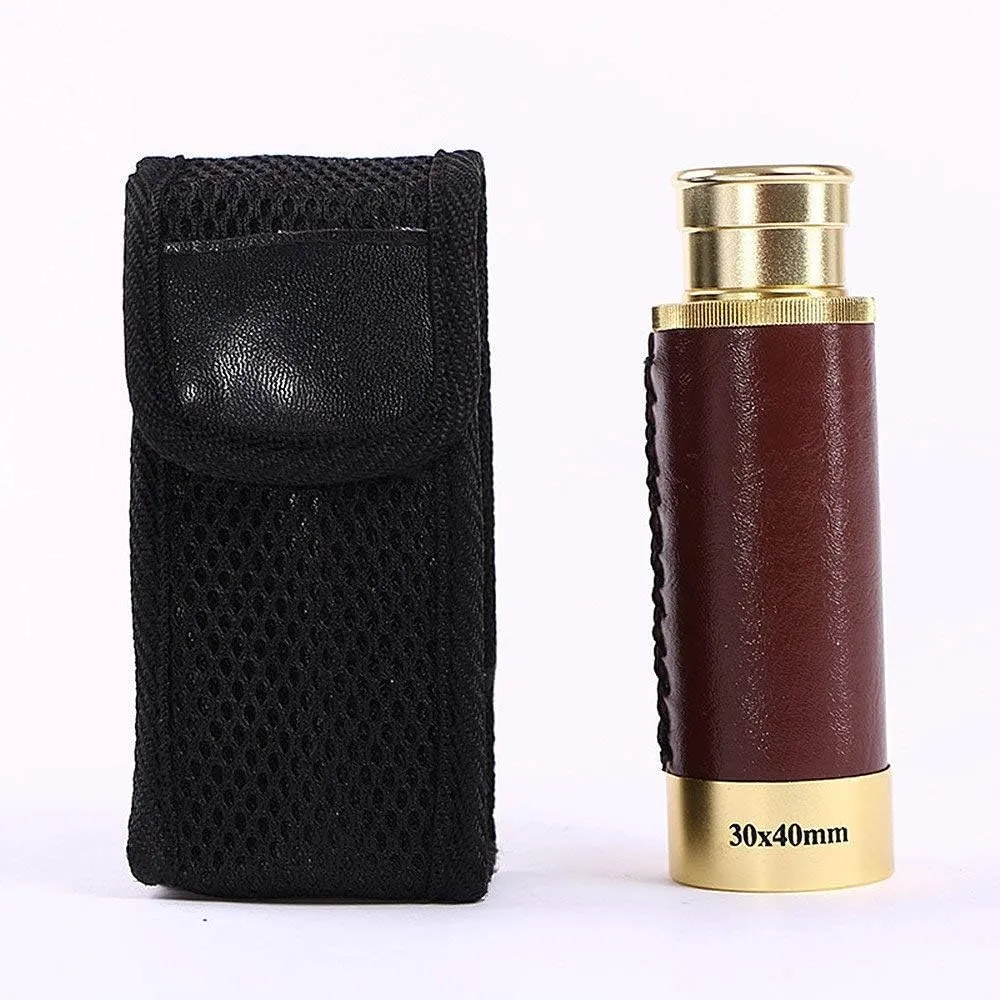 Telescope Monocular 30 Times High-Definition Portable Low-Light Night Vision Bird Watching Binoculars for Outdoor Use Suitable for Travel to See The Stars Football Game,etc for Outdoor Use Multifunct