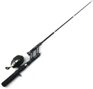 Telescopic Fishing Pole, Telescopic Fishing Rod Fishing Rod and Reel Combos Carbon Telescopic Fishing Pole with Reel Set for Saltwater Freshwater