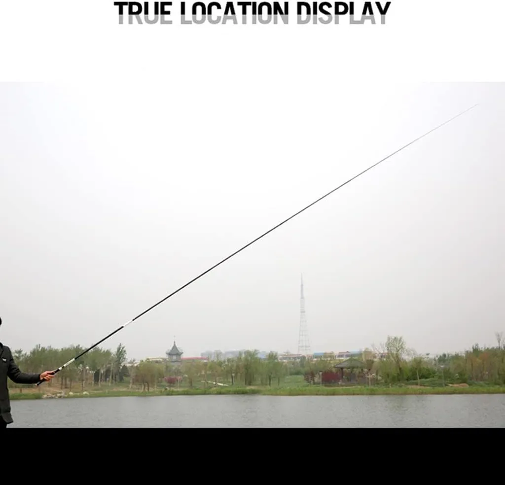 Telescopic Fishing Rods 12FT 13FT 15FT 16FT 18FT 21FT 24FT Carbon Fiber Rod Ultra Light Carp Fishing Pole Spinning Rod (Size : 5.4m/18FT)