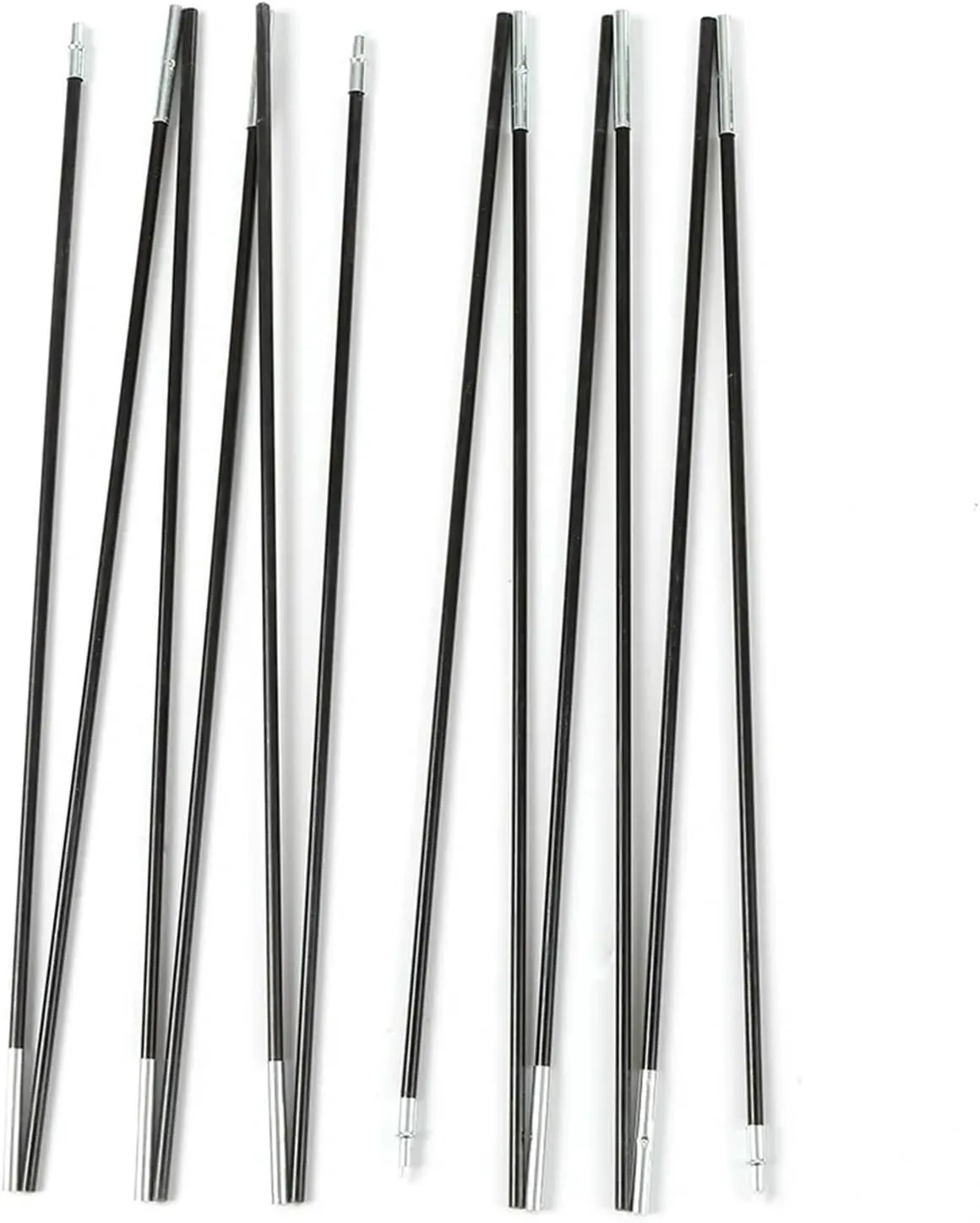 Telescopic Tarp Poles，Adjustable Tent Poles Outdoor Tools Tent Accessories Replacement Tent Pole Kit Sun Shelter Camping Hiking Tent Accessories(3.4m)