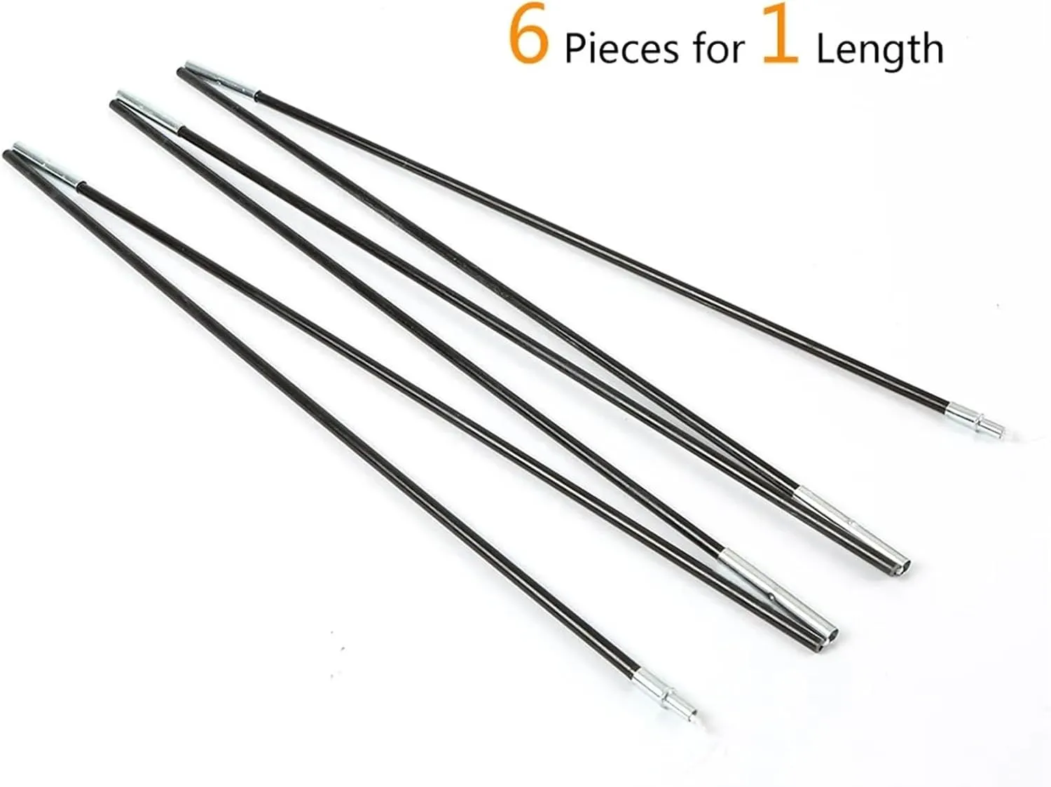 Telescopic Tarp Poles，Adjustable Tent Poles Outdoor Tools Tent Accessories Replacement Tent Pole Kit Sun Shelter Camping Hiking Tent Accessories(3.4m)