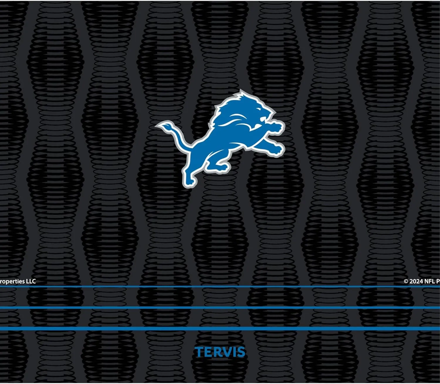 Tervis Venture Water Bottle NFL® Detroit Lions - Full Speed Triple Walled Insulated Tumbler Travel Cup Keeps Drinks Cold & Hot, 26oz, Stainless Steel
