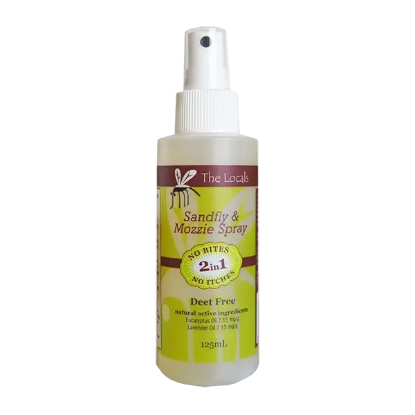 The Locals Sandfly   Mozzie Repellent Spray