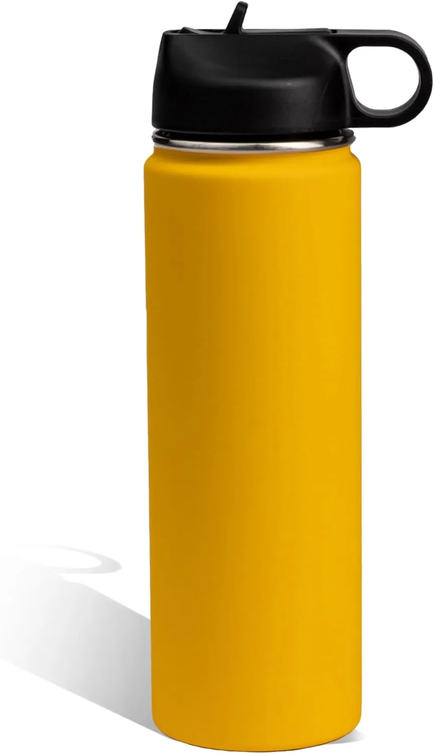 The Memory Company | Licensed NCAA 22oz Rubberized Water Bottle