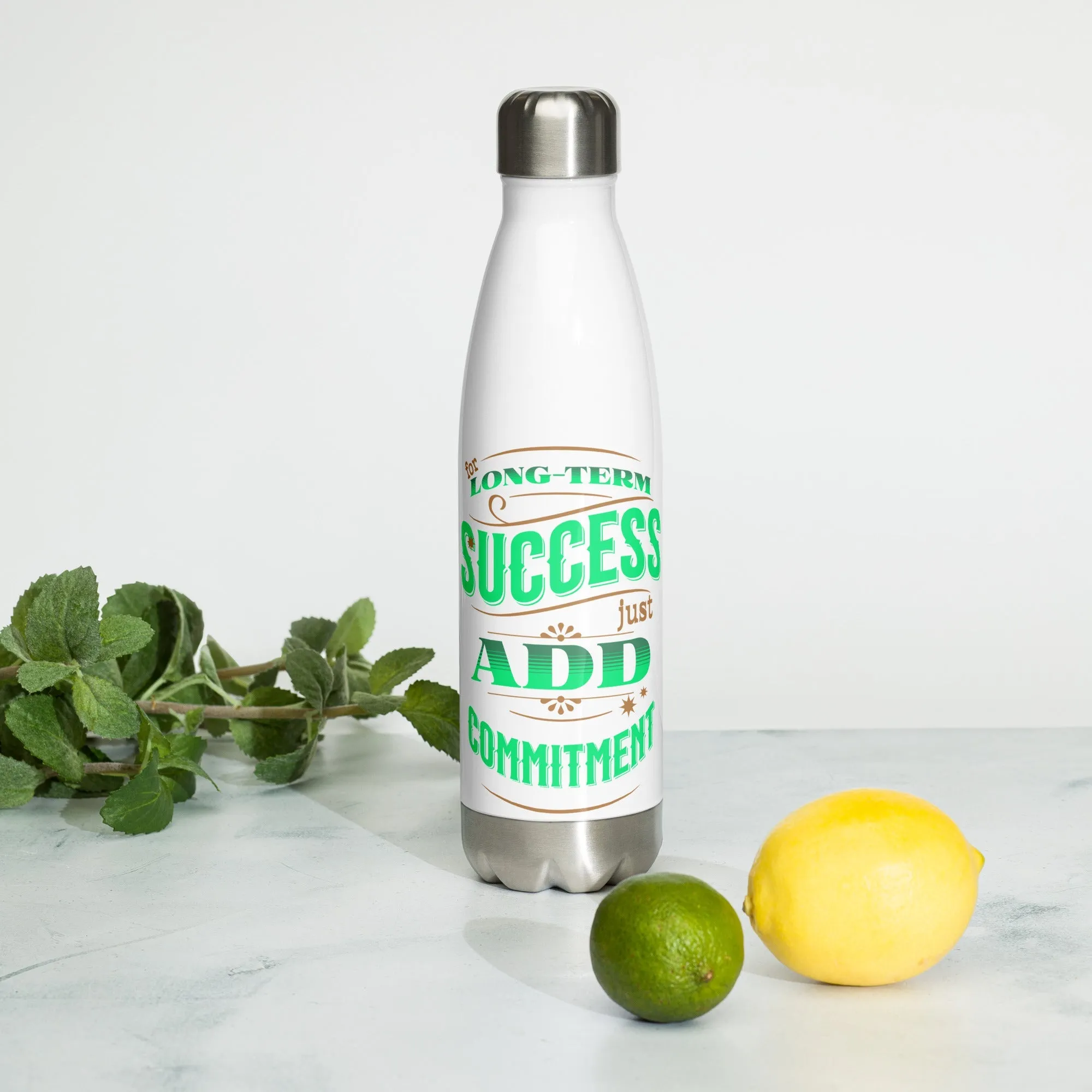 The Motivator Stainless Stainless Steel Water Bottle