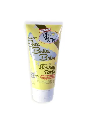 The Original CJ's BUTTer® All Natural Shea Butter Balm - Monkey Farts, 6 oz. Tube