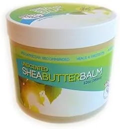 The Original CJ's BUTTer® All Natural Shea Butter Balm - Unscented, 12 oz. Tub