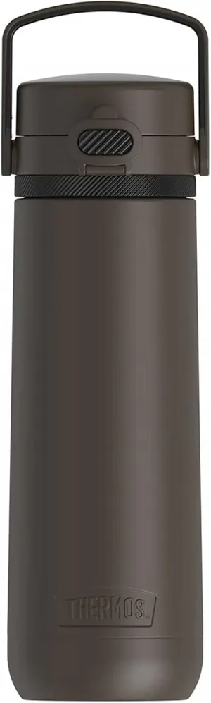 THERMOS ALTA SERIES Stainless Steel Direct Drink Bottle, 16 Ounce, Espresso Black