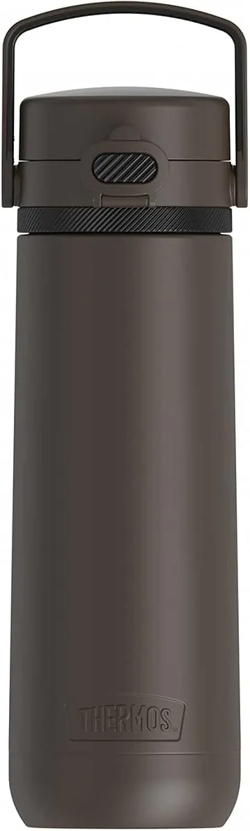 THERMOS ALTA SERIES Stainless Steel Direct Drink Bottle, 16 Ounce, Espresso Black