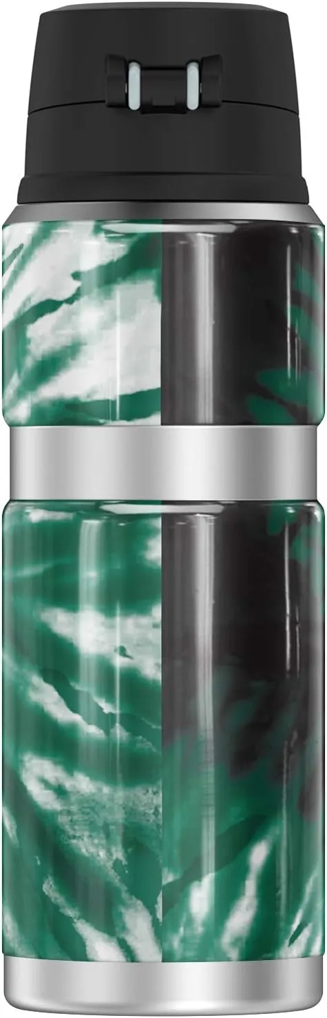 THERMOS Binghamton University OFFICIAL Tie-Dye STAINLESS KING Stainless Steel Drink Bottle, Vacuum insulated & Double Wall, 24oz
