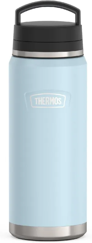 THERMOS ICON SERIES, Stainless Steel Dual Temperature Beverage Bottle, 40 oz, Glacier