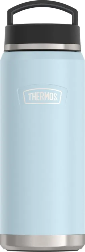 THERMOS ICON SERIES Water Bottle with Screw Top Lid - 40 Ounce, Glacier - Stainless Steel Vacuum Insulated Water Bottle with Lid