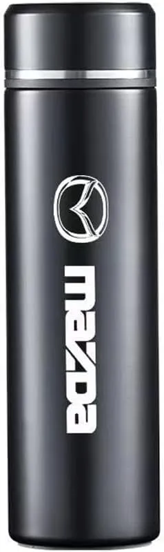Thermoses With Car logo is for Mazda B-series Biante Bongo BT-50,Stainless Steel Thermal Bottle Travel Mugs Tumblers Vacuum Insulated Double Design Fashion Sport Cup Business Gifts