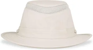 Tilley Mens Womens LTM5 Lightweight Water Repellent Medium Brim Guaranteed for Life Airflo Sun Hat, Off-White, 7 3/8