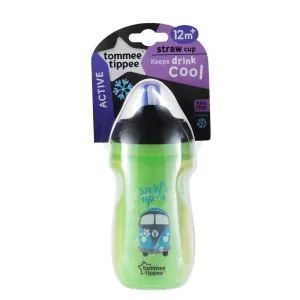 Tommee Tippee Insulated Sippee Active Drinking Cup 12m  - Green